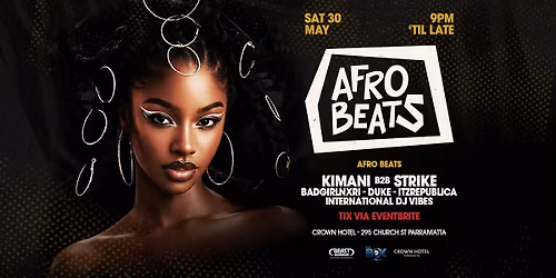 Afro Beats @ The Crown