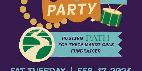 Mardi Gras Party and Benefit for PATH at Stanley\u2019s! \ud83d\udd25