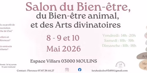 Salon du Bien-\u00eatre, du Bien-\u00eatre animal et des Arts divinatoires