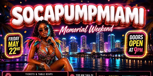SPM - SOCA VS DANCEHALL MEMORIAL WEEKEND