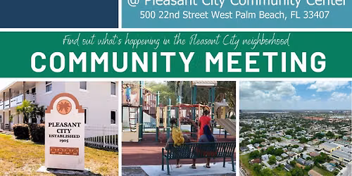 Pleasant City Community Meeting - Q4