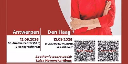Dr Ewa Woydy\u0142\u0142o w Belgii "Jak by\u0107 szcz\u0119\u015bliwym?"