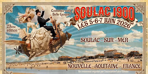 Soulac 1900 - Festival Belle Epoque - Les 5, 6, 7 juin 2026