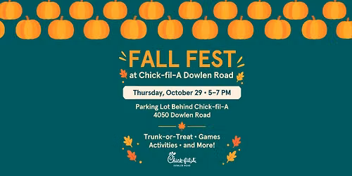 Chick-fil-A Dowlen Road Fall Fest 2026