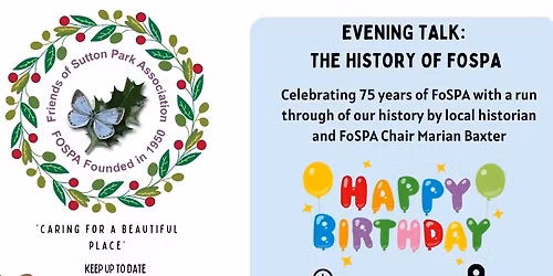 Evening Talk: The History of FoSPA