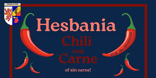 Hesbania Chili con Carne Eetavond 
