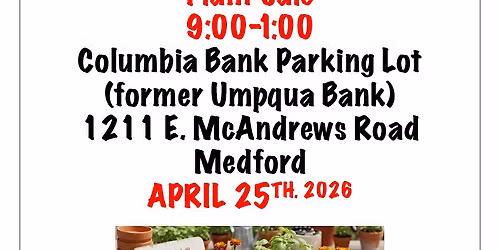 Medford Garden Club Plant Sale
