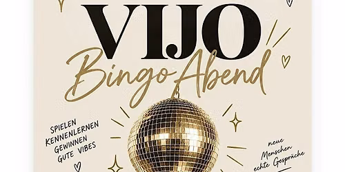 VIJO Bingo & Connect | Dein Community-Nachmittag in Augsburg
