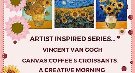 SUNFLOWERS - CANVAS & COFFEE - A VAN GOGH INSPIRED WORKSHOP