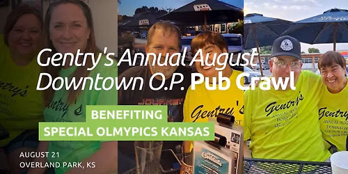 Gentry's Annual August Downtown O.P. Pub Crawl
