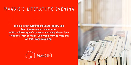 Maggie's in Cardiff Literature Evening November 2026