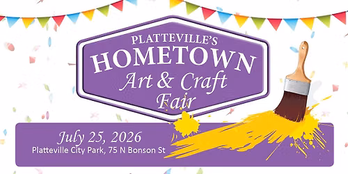 Platteville's Hometown Fest Art & Craft Fair