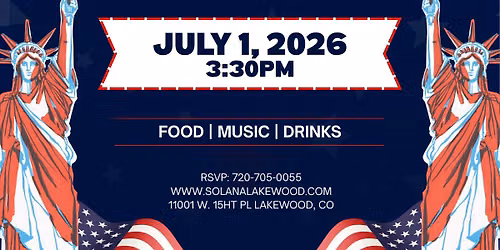 Independence Day Happy Hour