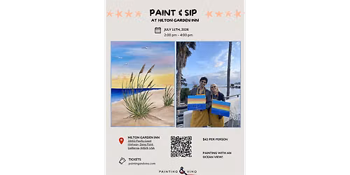 Ocean Views - Paint and Sip in Orange County | Classpop!\u2122