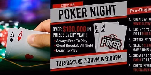 World Tavern Poker Night with CDH Garner