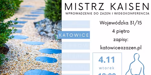 Wprowadzenie do Zazen i Wideokonferencja z Mistrzem Kaisenem