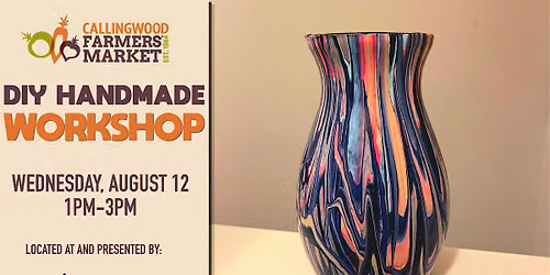 DIY Handmade Workshop at Callingwood | Customize your own vase