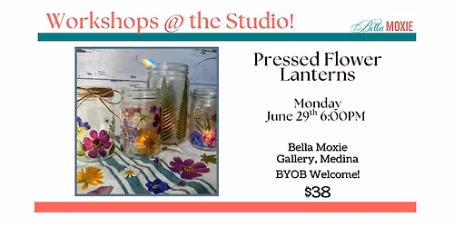 Pressed Flower Lanterns