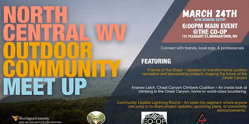 North Central WV Outdoor Community Meet-Up Winter 2026