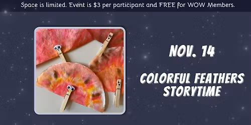 Science Storytime - Colorful Feathers