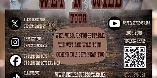 UK Pleasure Boys Wet & Wild Show Birmingham