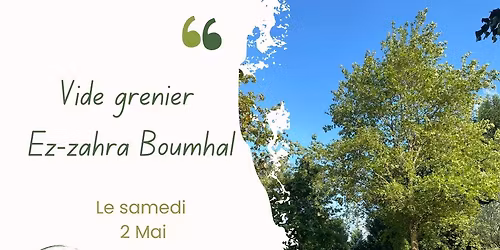 Vide Grenier Ezzahra - Boumhal