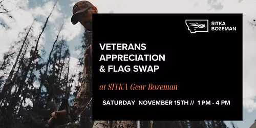 Veterans Appreciation & Flag Swap