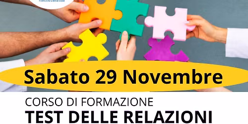 CORSO FORMATIVO TEST DELLE RELAZIONI -PESCARA