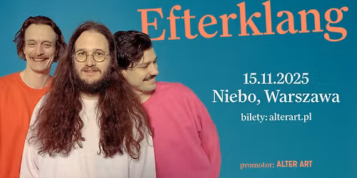 EFTERKLANG | 15.11.2025 | NIEBO, WARSZAWA