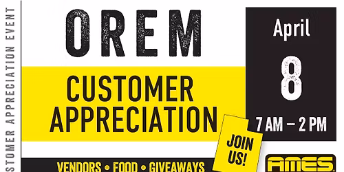 AMES Orem Customer Appreciation Event