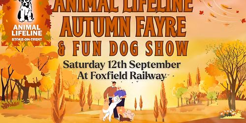 Animal Lifeline Autumn Fayre and Dog Show at Foxfield Railway 