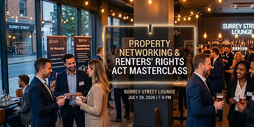 Property Networking & Renters\u2019 Rights Act Masterclass