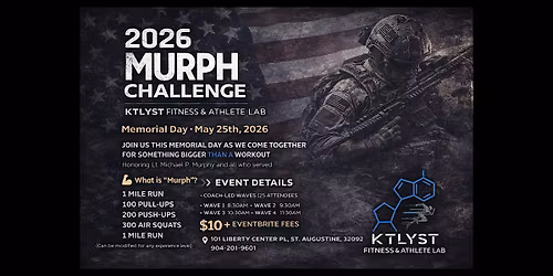KTLYST Fitness 2026 Murph Challenge