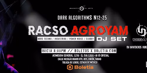 Racso Agroyam DJ Set en Foro Lando Toluca