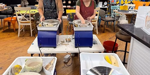 May 2 (8:30pm) Pottery Wheel Instruction Class