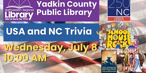 USA & NC Trivia (all ages)