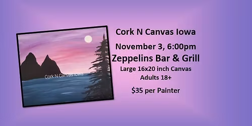 Zeppelins -Alaska Bay- Cork N Canvas Iowa