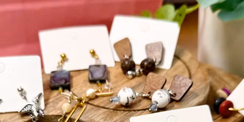 Earring Making Workshop @ Three Blue Brushes Studio