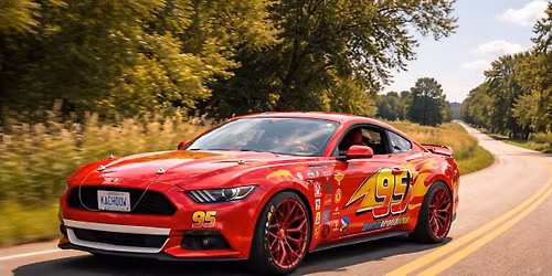 Meet Lightning McQueen Ontario \u26a1FREE\u26a1in The Gaslight District