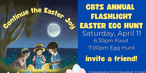 Annual Flashlight Easter Egg Hunt!