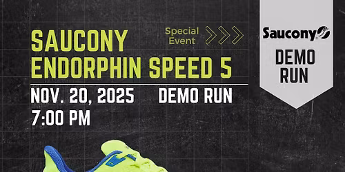 Rocky's Road + Saucony Demo