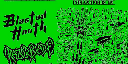 Thankskilling @ SSP featuring Razorblade, Blasted Heath, Crisis Actor, and Milquetoast  