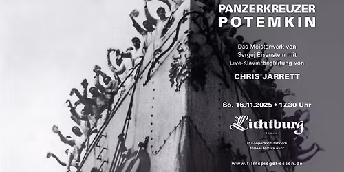 Panzerkreuzer Potemkin: Live-Musik von Chris Jarrett