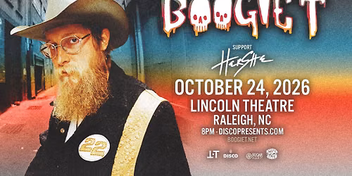 Boogie T l October 24 l Lincoln Theatre RDU