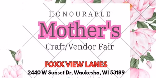 Honorable Mother's craft vendor fair