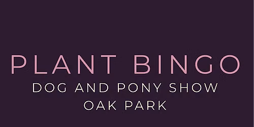 Plant Bingo at Dog and Pony Show in Oak Park, MI