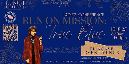 Run on Mission: True Blue Ladies Conference
