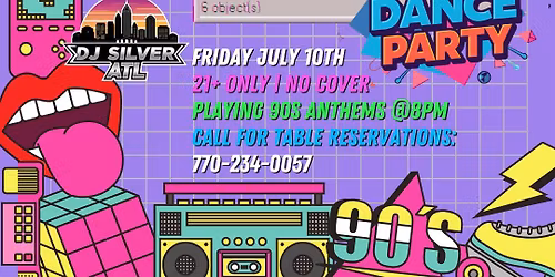 Back 2 the 90s Dance Party at the 57th 