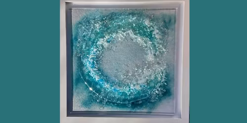Fused Glass Framed Sea Wave Workshop