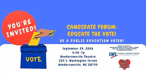 Public School Candidate Forum